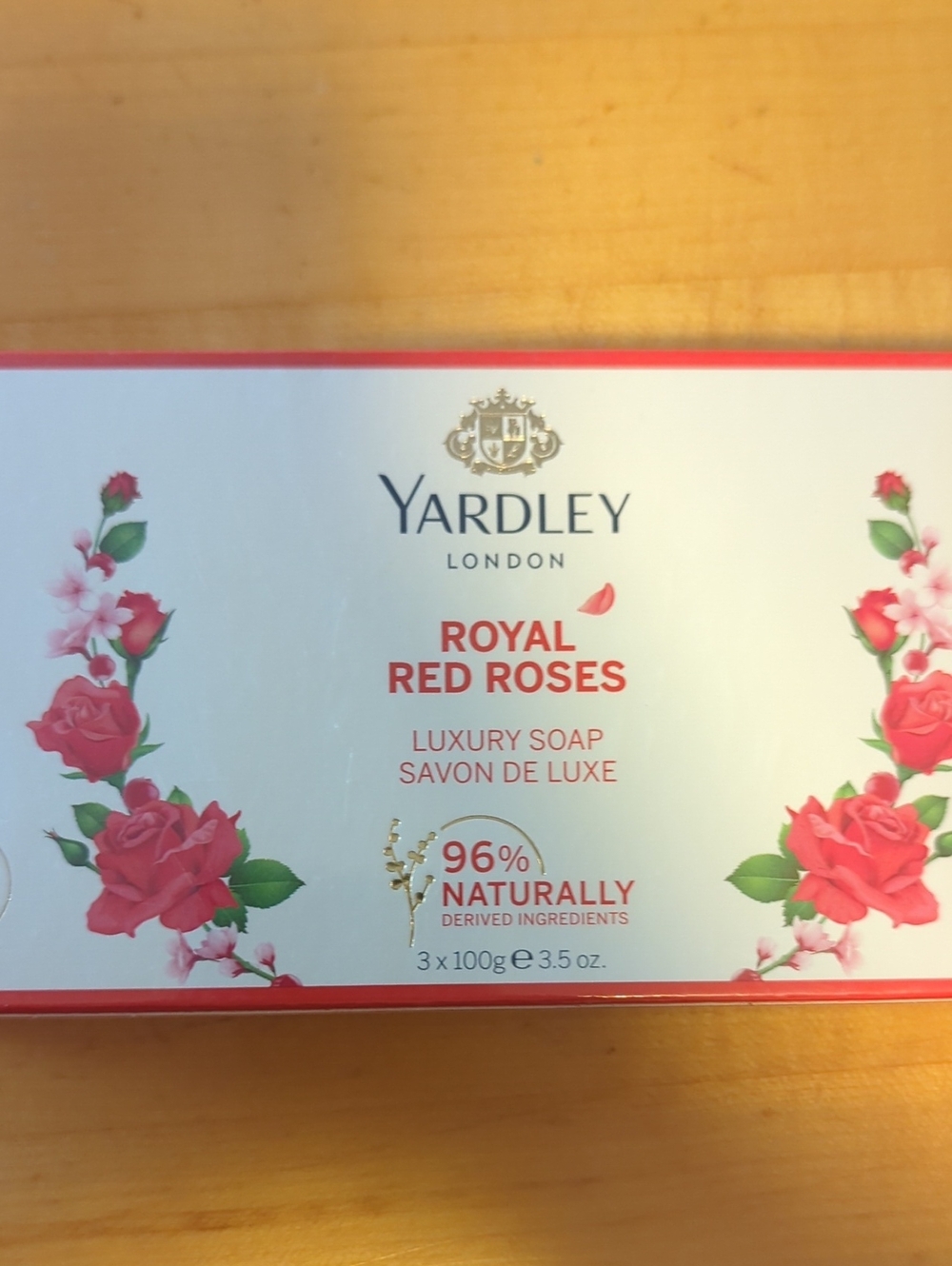 Yardley London Royal Red Roses Luxury Soap